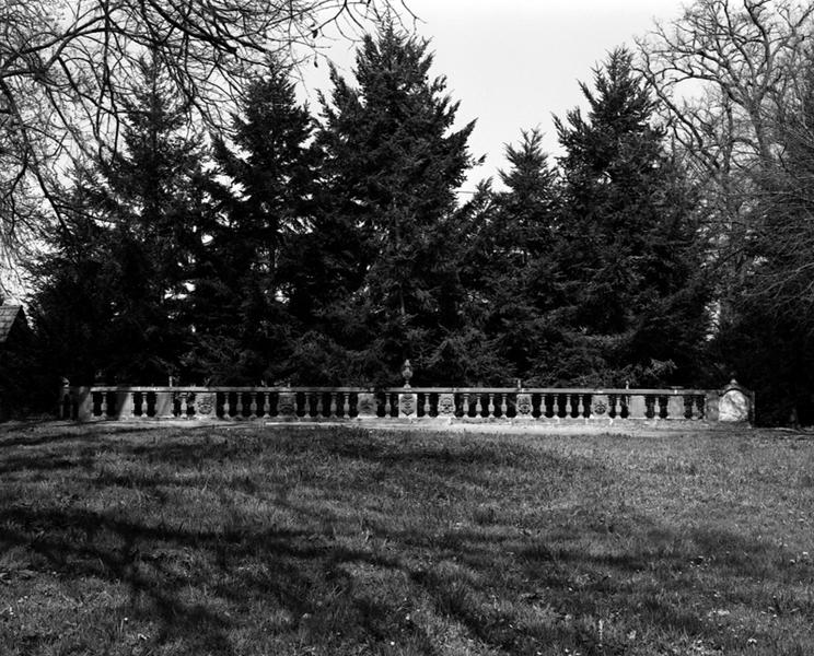Vue générale du garde corps
