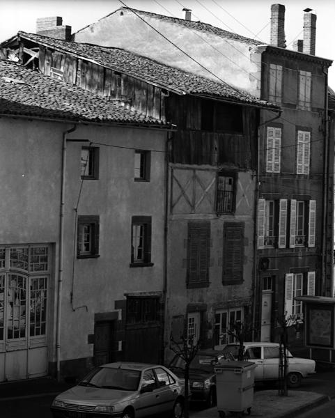 Vue de maisons rue Beaudet-Lafarge