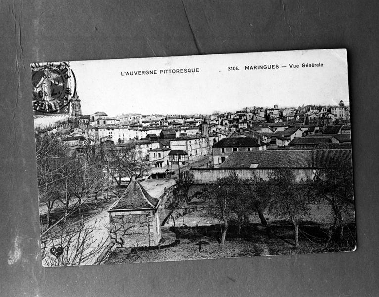 Maringues- Vue générale., carte postale, collection L'Auvergne Pittoresque no.3106, s.d., V.D.C. éditeur.