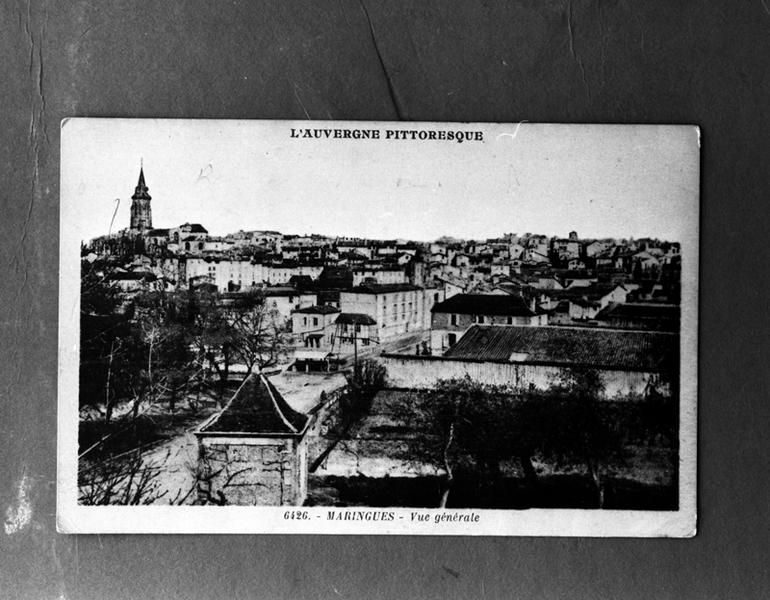 Maringues- Vue générale., carte postale, collection L'Auvergne Pittoresque no.3106, s.d., V.D.C. éditeur.