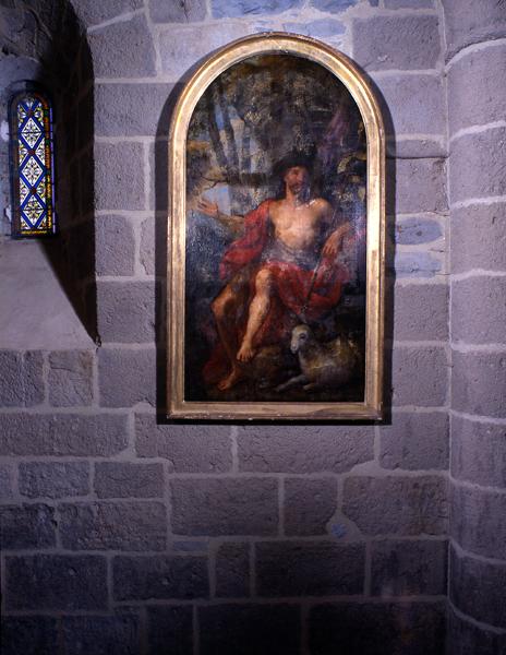 Tableau : saint Jean-Baptiste au désert