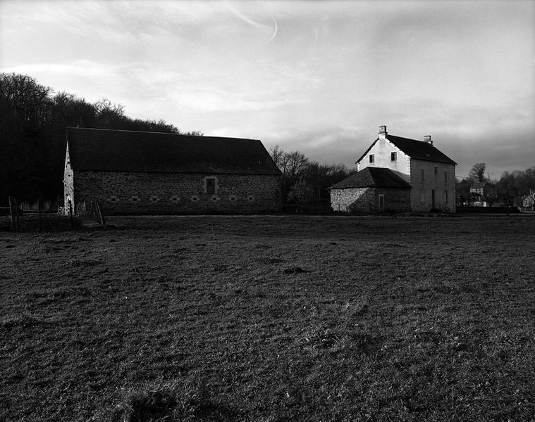 Vue générale postérieure de la ferme