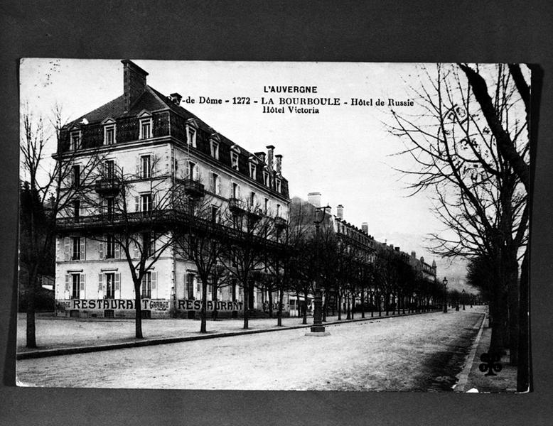 La Bourboule - Hôtel de Russie Hôtel Victoria