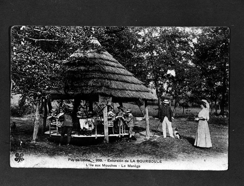 Excursion de La Bourboule L'Ile aux Mouches [ ? ] - Le Manège
