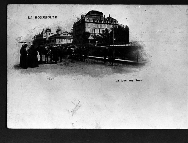 La Bourboule La loue aux ânes