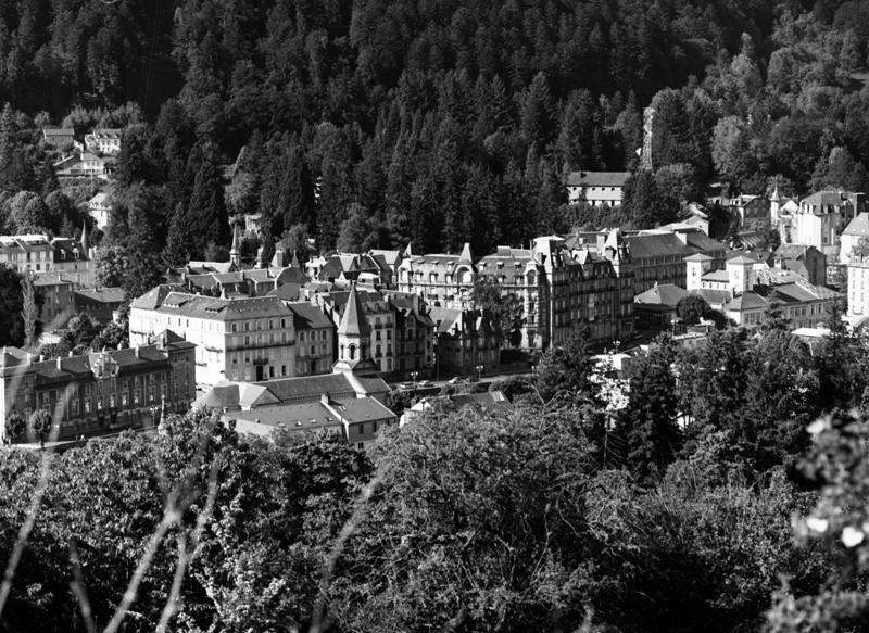 Vue partielle de la ville en direction du sud-ouest