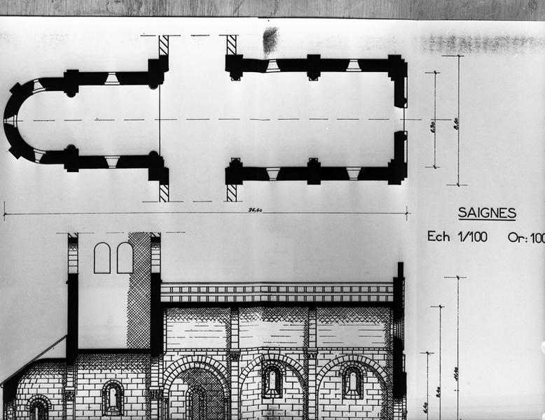 Plan de l'église