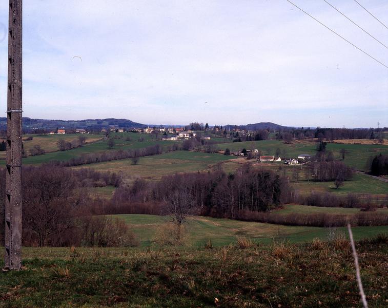 Vue générale du bourg