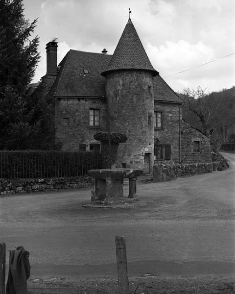 Ferme : élévation principale du logis