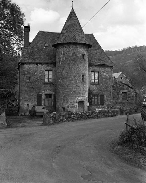 Ferme : élévation principale du logis