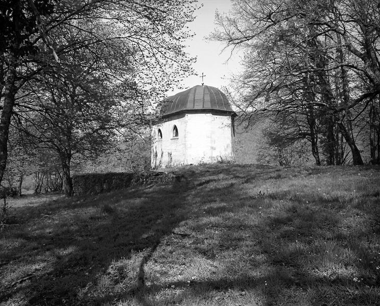 Vue postérieure de la chapelle