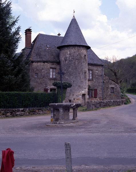 Ferme : élévation principale du logis