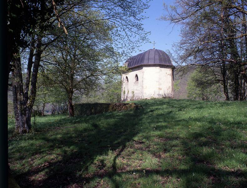 Vue postérieure de la chapelle