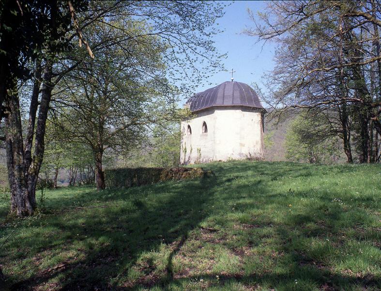 Vue postérieure de la chapelle