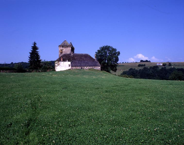 Elévation est : tour et corps de logis