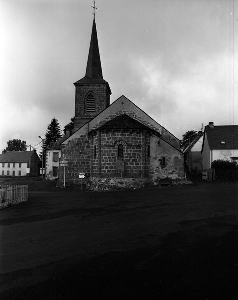 Vue générale du chevet