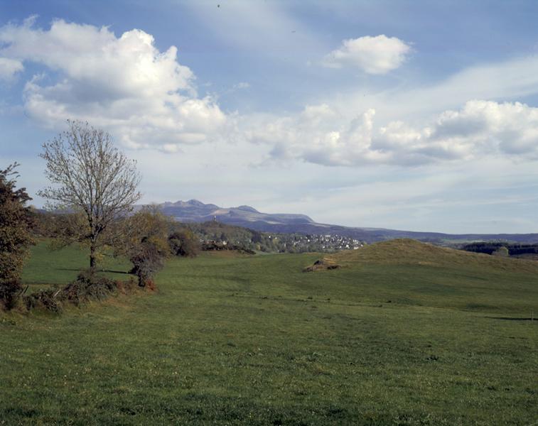 Le bourg vu du nord-ouest