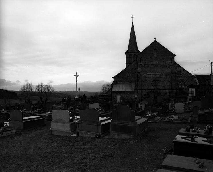 Vue de face du chevet