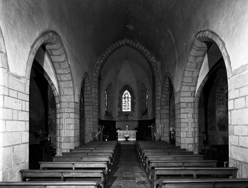 Vue de la nef et du choeur