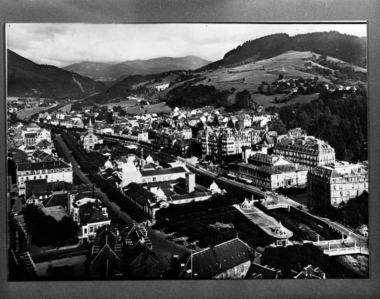 Vue partielle de la ville depuis le nord-ouest