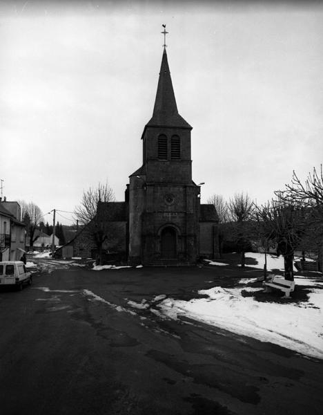 Vue de la façade ouest