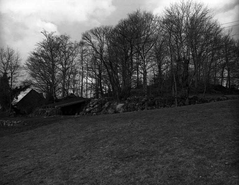 Vue générale du château de la Tartière depuis le sud-est