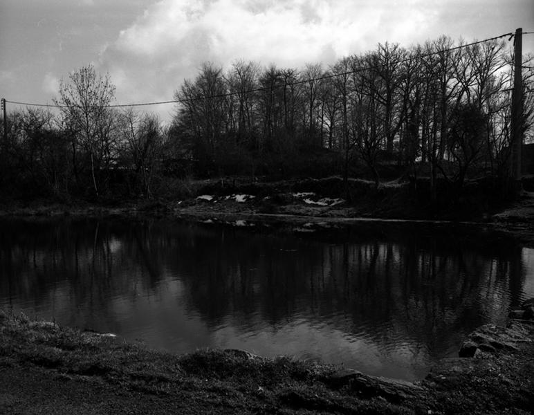 Château-fort de la Tartière : vue générale depuis le nord-ouest
