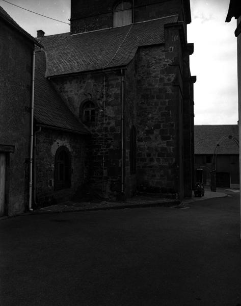 Vue partielle de l'église, depuis le nord-ouest