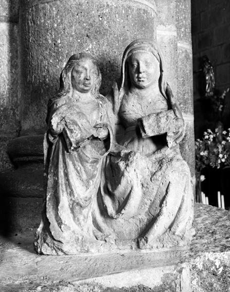 Groupe sculpté : Sainte Anne trinitaire