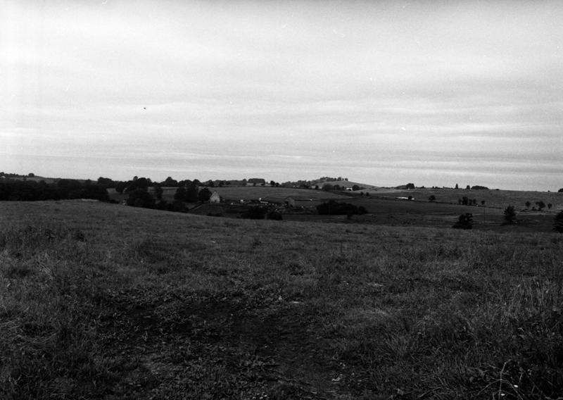 Paysage de l'Artense aux confins est de la commune de Saint-Genès