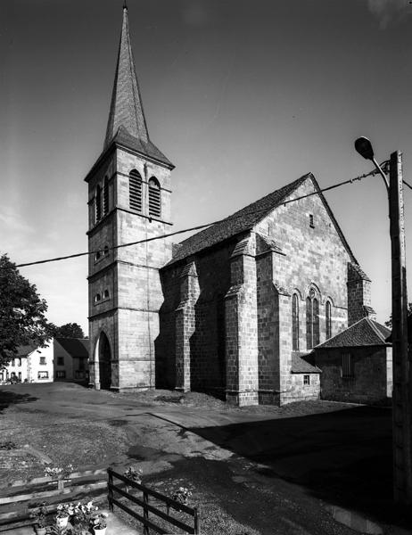 Vue générale de l'église depuis le sud-est