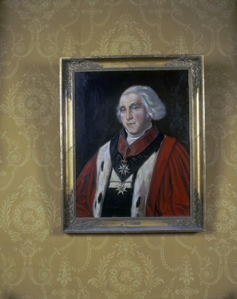Portrait du baron Grenier, premier président de la cour de 1819 à 1837, d'après le tableau de Thomas Degeorge (IM63002006).