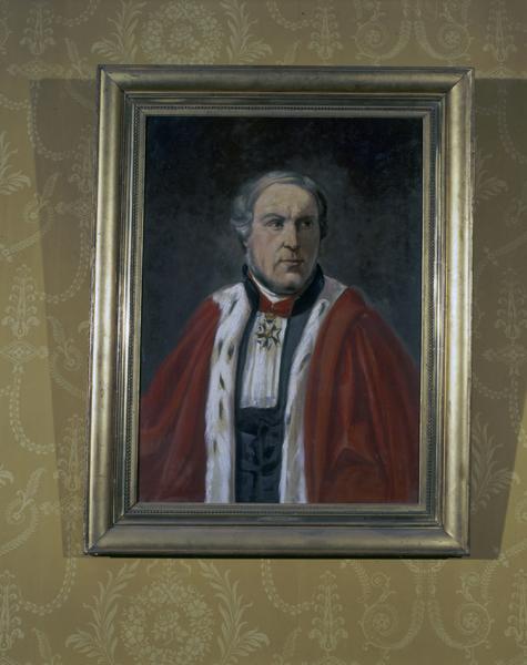 Portrait du président Lagrange, d'après le tableau de Philippe Larivière (IM63002013).