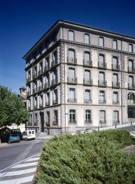 Vue de l'ancien hôtel depuis le sud-ouest