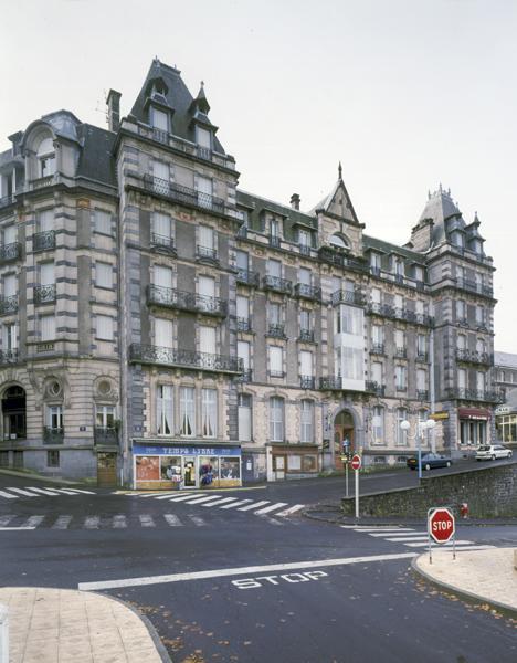 Vue générale de l'élévation principale