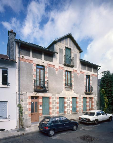 Vue de l'élévation principale