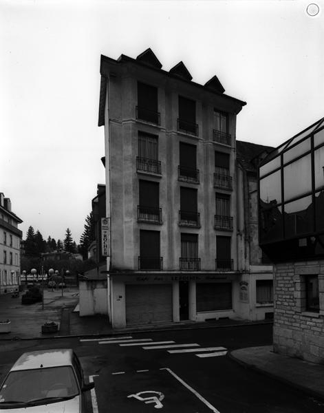Vue de l'élévation principale