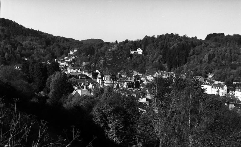 Vue partielle de la ville en direction du nord-ouest