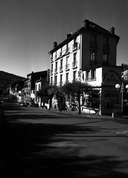 Perspective sur la rue de Belgique, depuis l'est