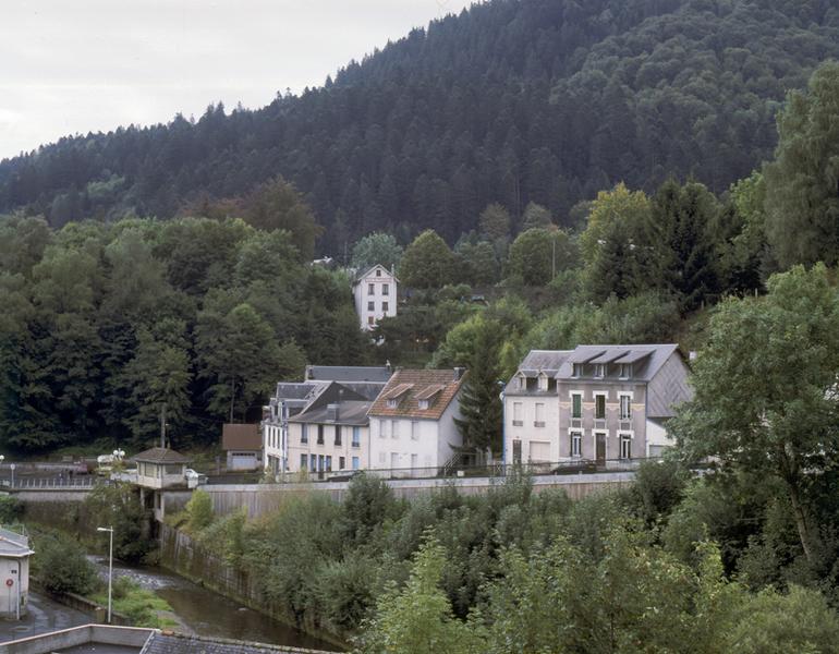 Vue partielle des quartiers sud-ouest de la ville