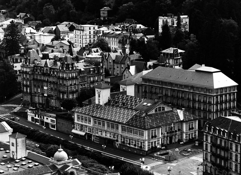 Vue partielle de la ville depuis le nord-ouest