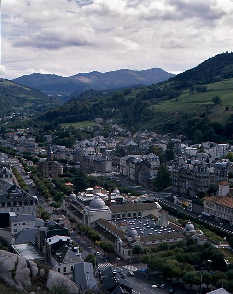 Vue partielle de la ville depuis le nord-ouest