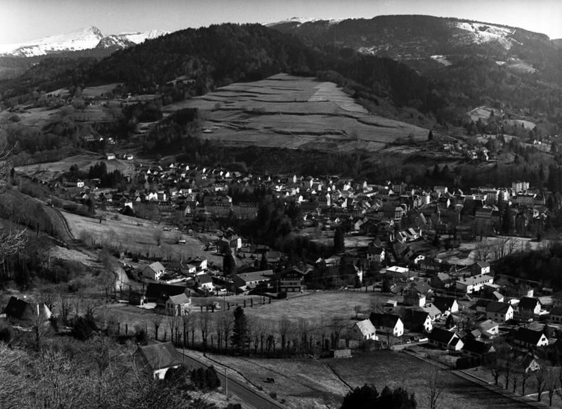 Vue générale de la ville depuis le nord-ouest