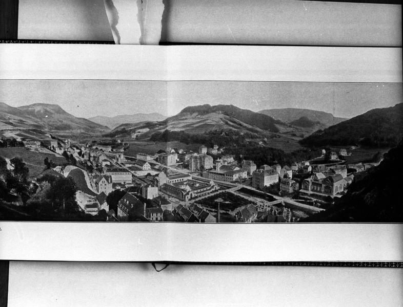 Vue panoramique de La Bourboule