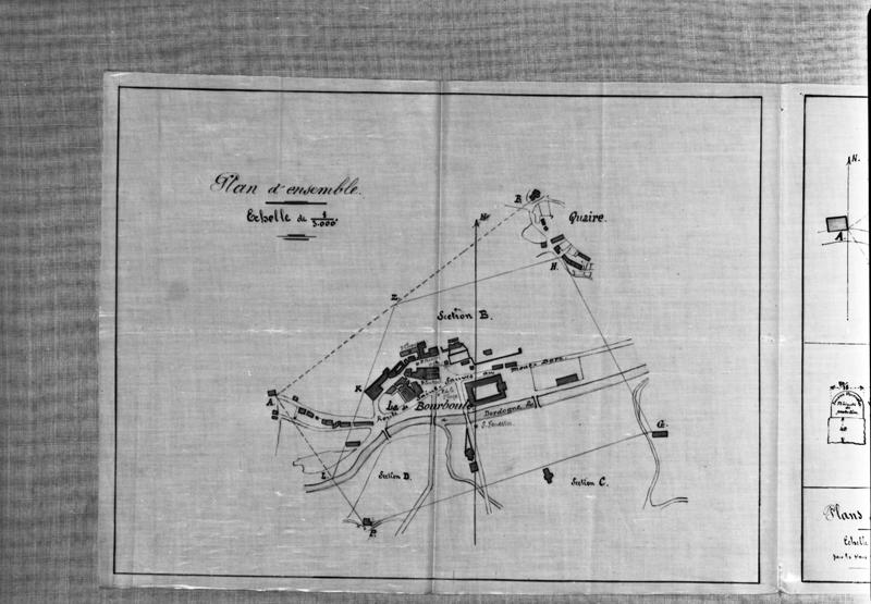 Périmètre de protection des sources minérales de La Bourboule. Annexes au procès-verbal de bornage. Plan d'ensemble.