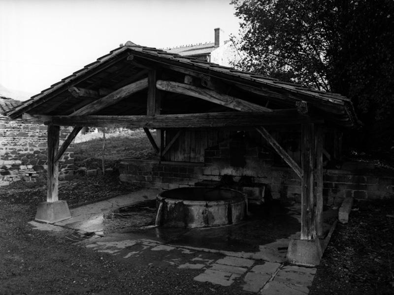 Vue du lavoir