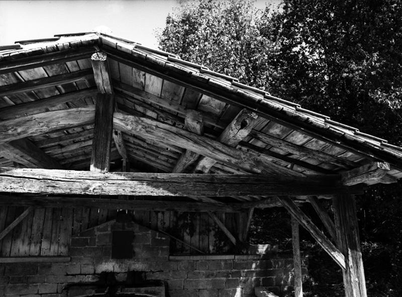 Charpente du lavoir