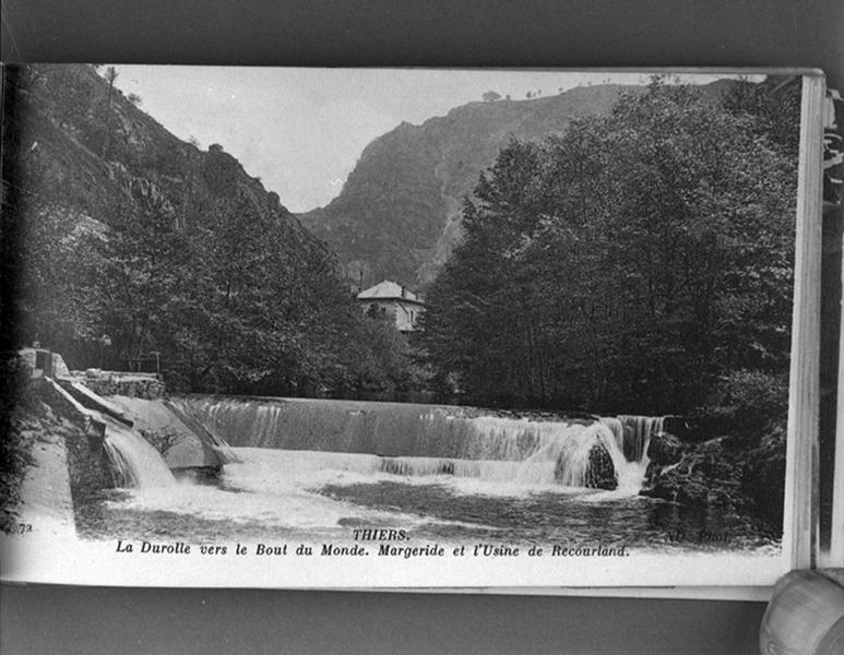 La Durolle vers le Bout du Monde Margeride et l'Usine de Recourland