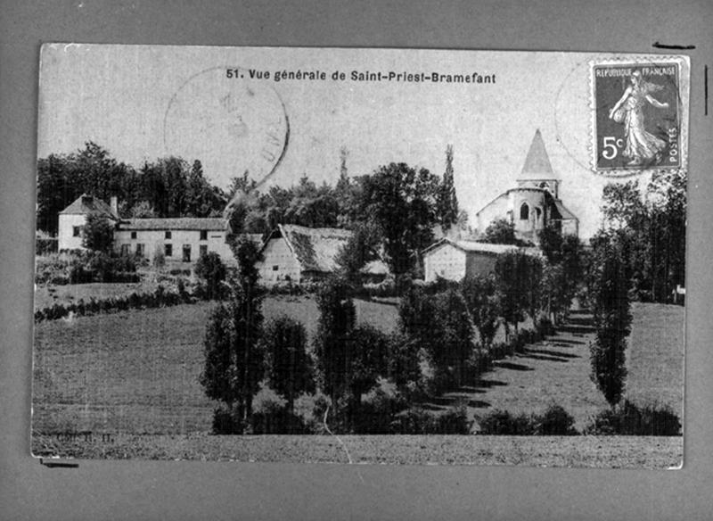Vue générale du bourg