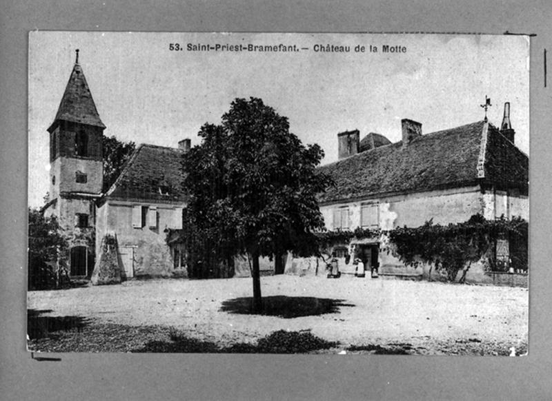 Vue du château de la Motte
